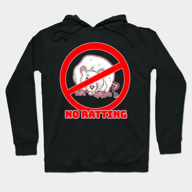 No Ratting Year of the Rat NYC Styled by GT Artland Hoodie by GT Artland